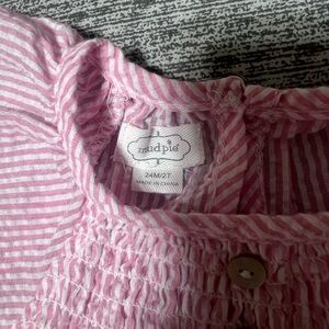 Mud Pie 2T Easter dress worn 1 time